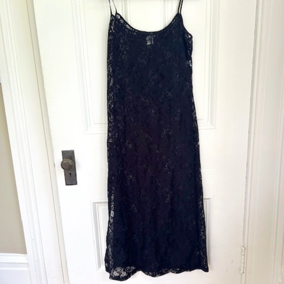 Victoria's Secret Long Lace Dress, Sz M - Picture 1 of 4
